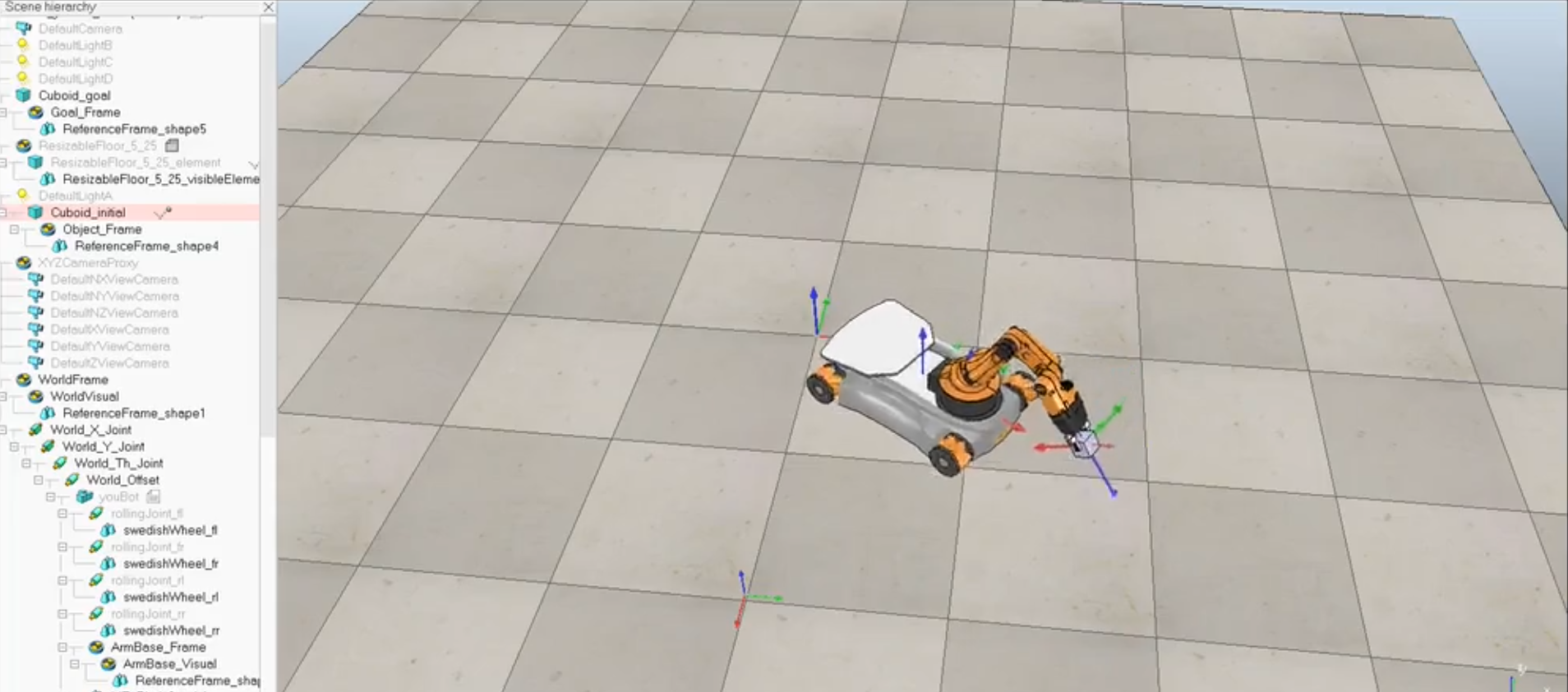 Integrated Mobile Manipulation & Kinematic Control — Kuka YouBot — image 1 of 2